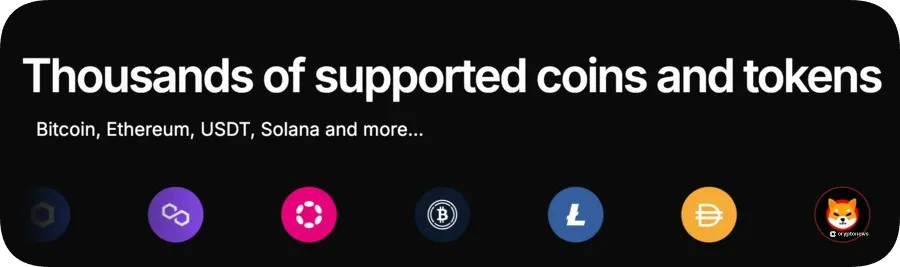 ledger stax and flex supported coins