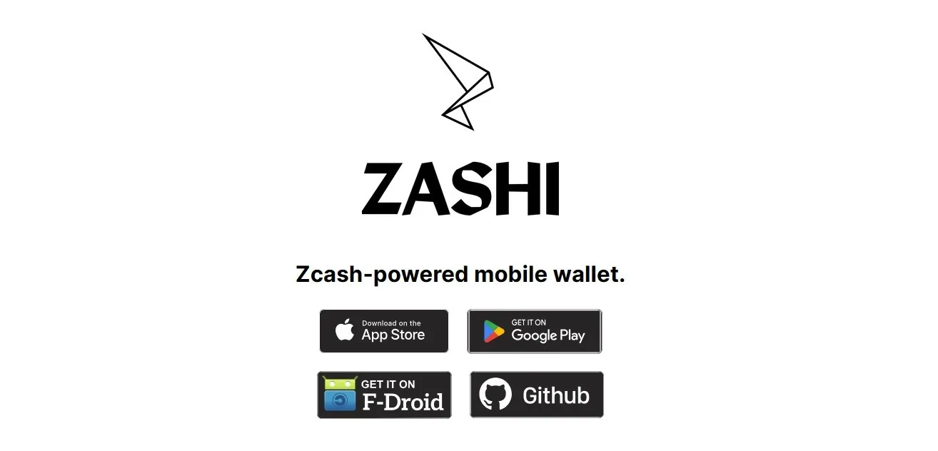Zashi, wallet for private ZEC transactions