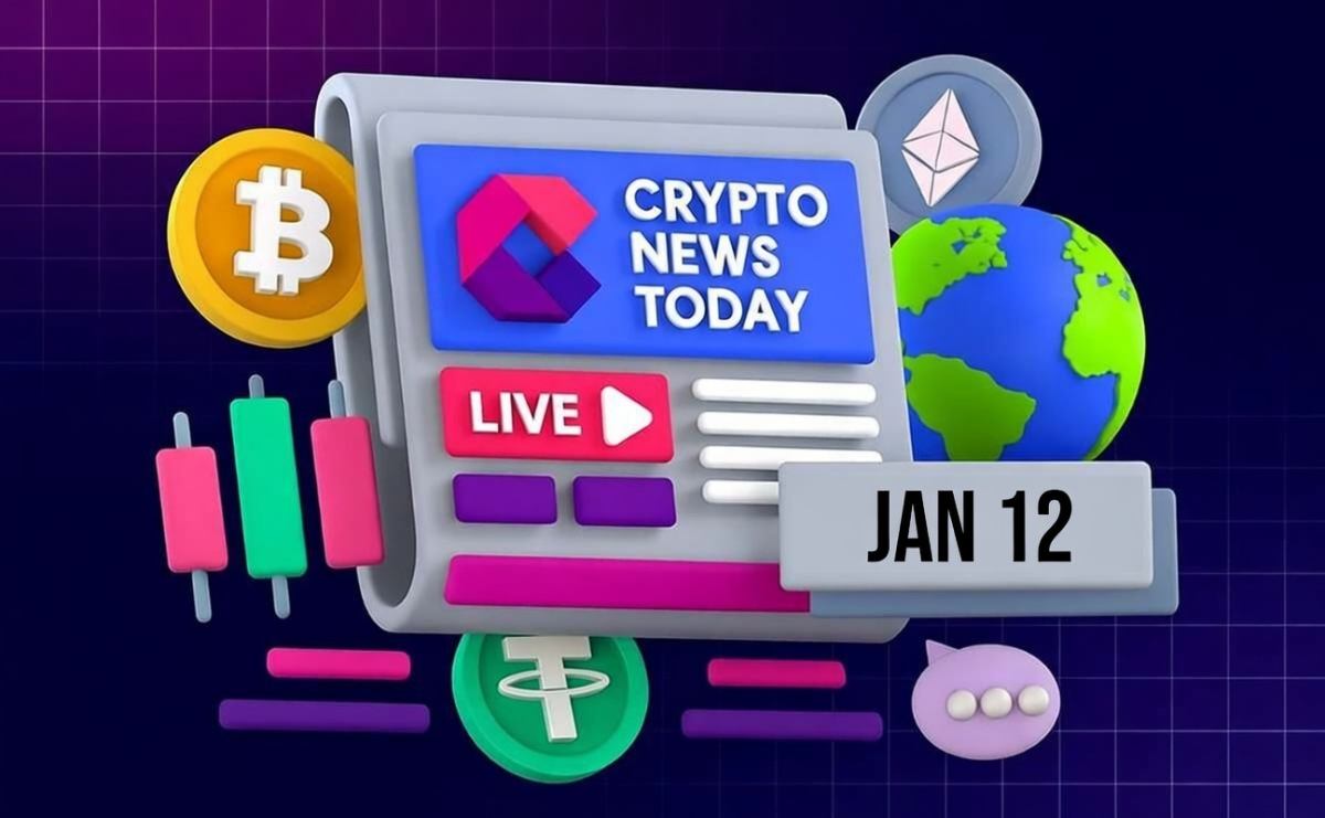 crypto news today Jan 12, 2026