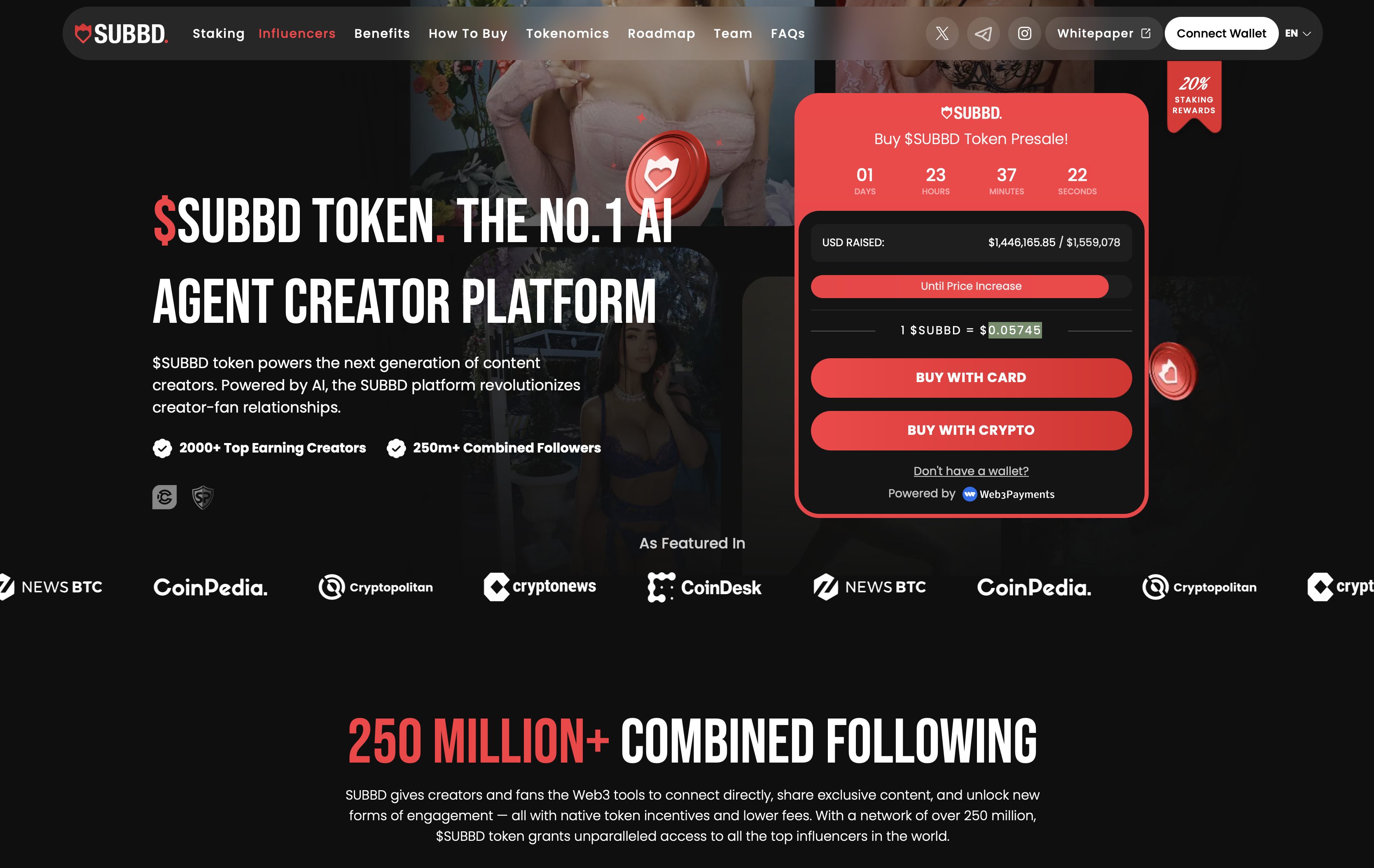 SUBBD website.