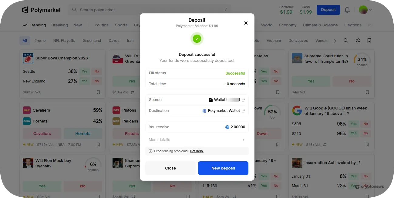 Bridge or Deposit Funds