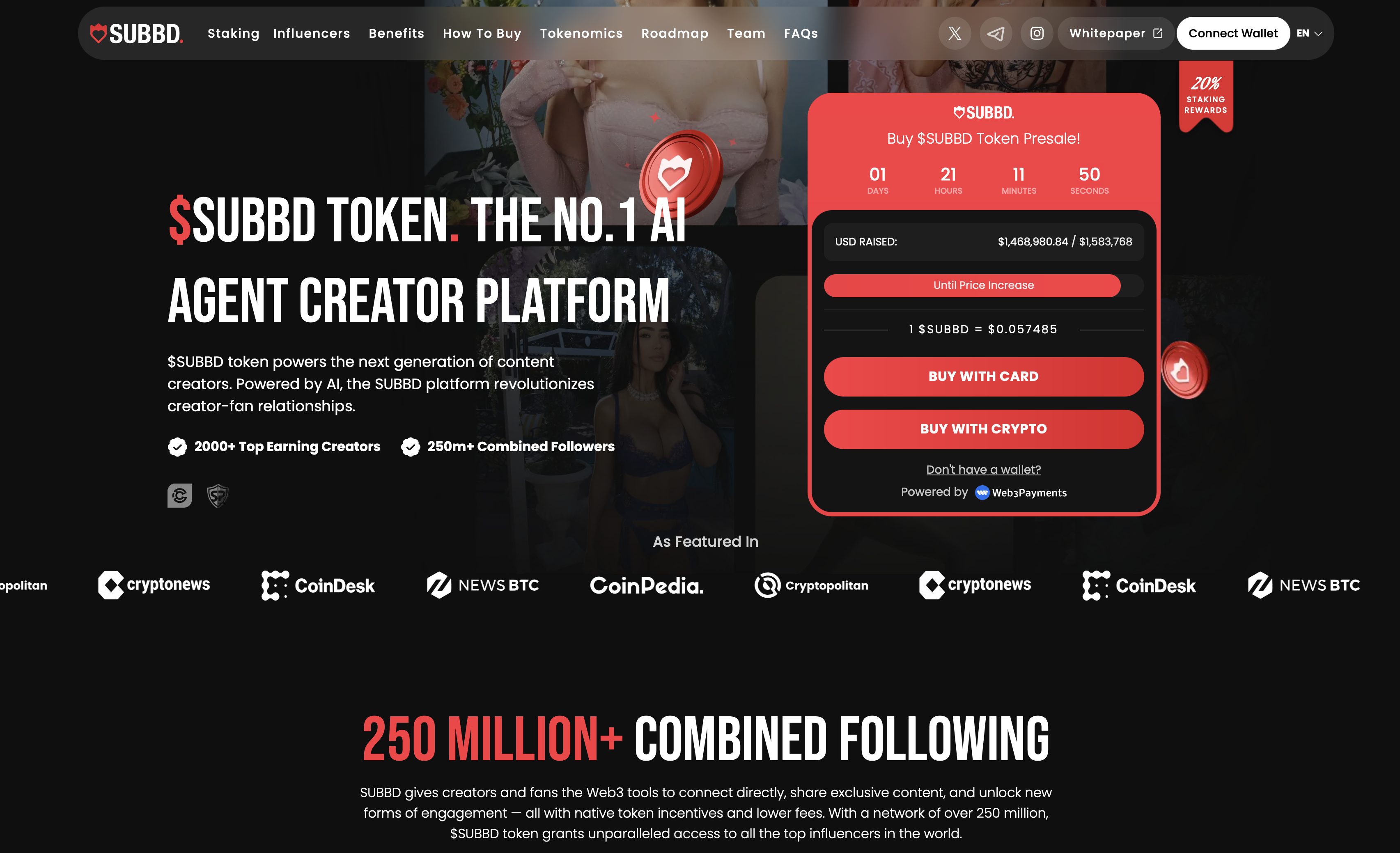 SUBBD website.