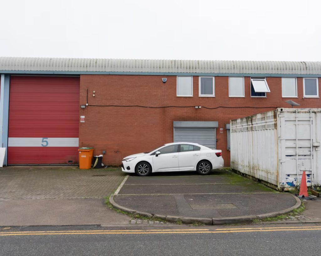 Crypto Founder Illegal Drug - A unit on a Northampton industrial estate