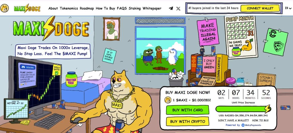 Maxidoge Banner