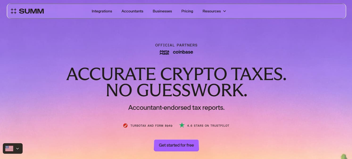 Summ Crypto Tax