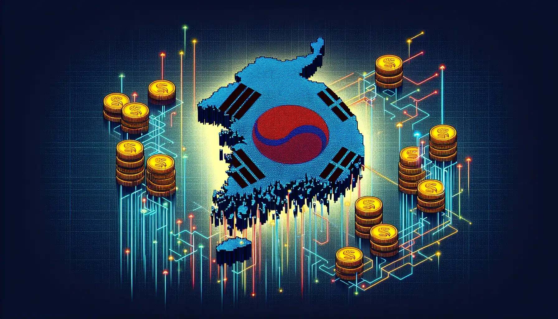 Korea Crypto is shifting as lawmakers delay taxes due to $110 billion leaving domestic exchanges for global markets.