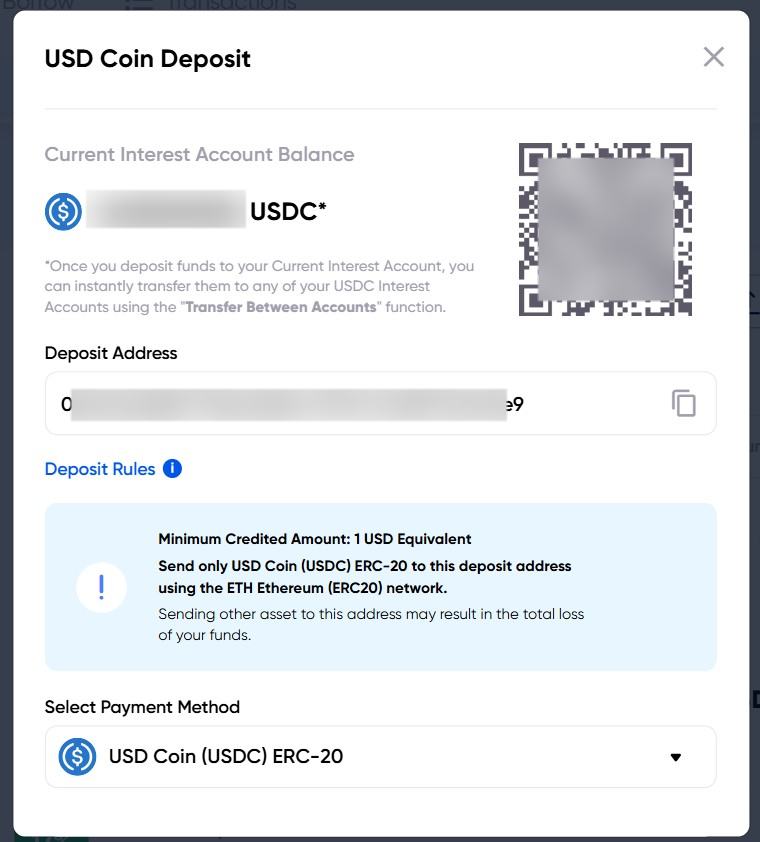 CoinDepo Deposit