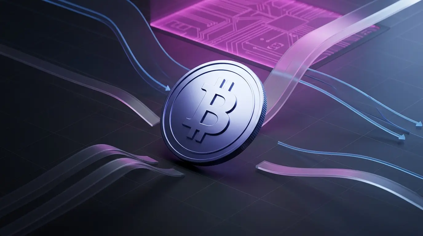 Bitcoin coin rebounding amid ETF flows, interest-rate pressure and AI investment competition