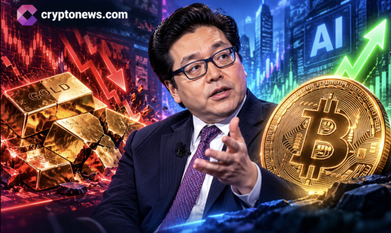Gold vs. Bitcoin: Metals Are Melting, Tom Lee Predicts an AI Rebound