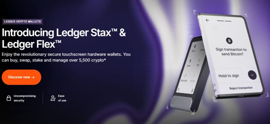 哪个冷钱包更值得投资？　对比Ledger Stax与Ledger Flex