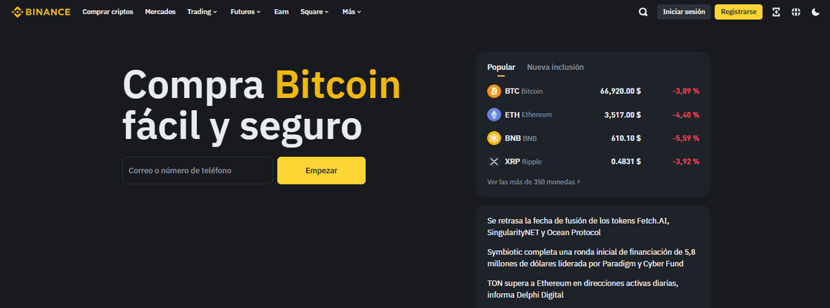 cómo comprar Ripple binance
