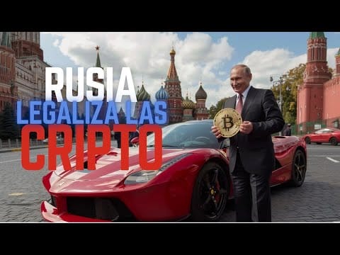 Vídeo: RUSIA legaliza las CRIPTOMONEDAS – FERRARI acepta pagos en BITCOIN