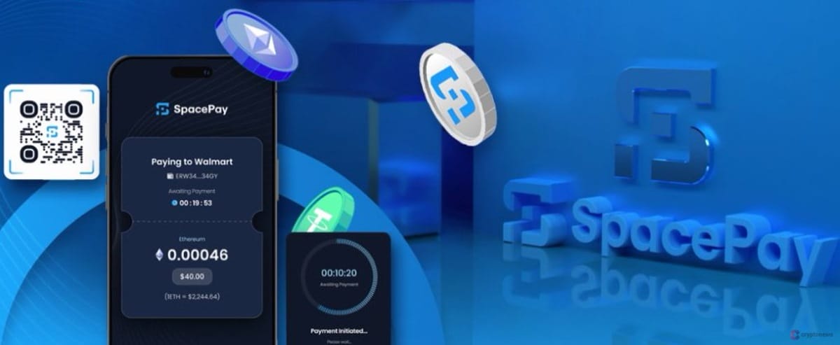 SpacePay facilita los pagos con criptomonedas a los comerciantes, convirtiéndolas sin problemas a la moneda local