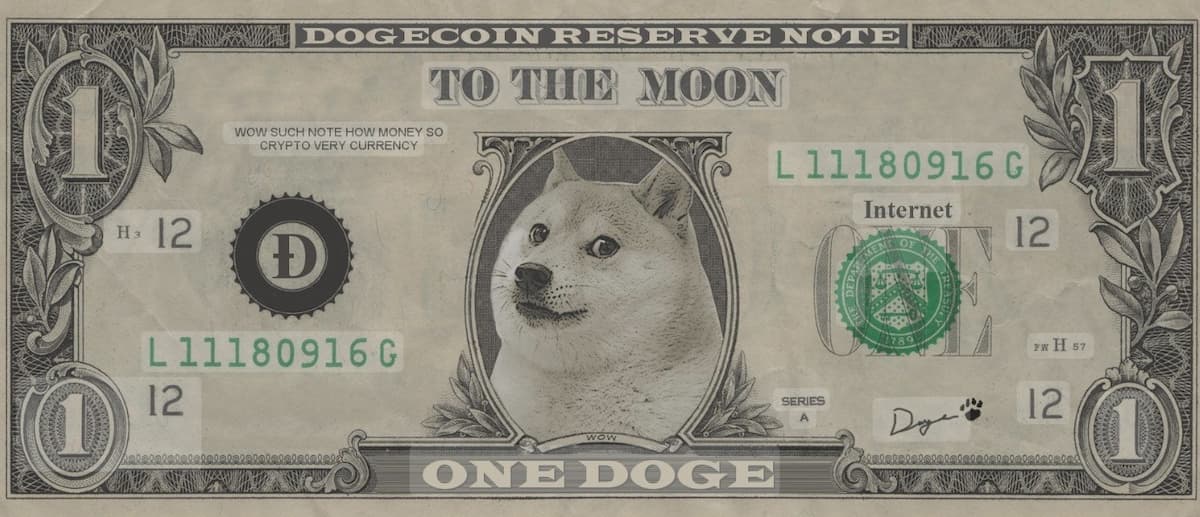 El precio de Dogecoin forma una cuña descendente con un interés abierto creciente y patrones gráficos alcistas que apuntan a una ruptura de 1 dólar.