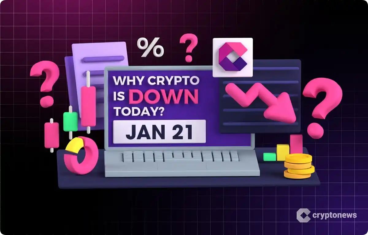 ¿Por qué está bajando el mercado cripto hoy? – 21 de enero de 2026
