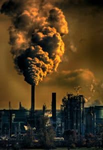 Polui&ccedil;&atilde;o industrial - Crise clim&aacute;tica