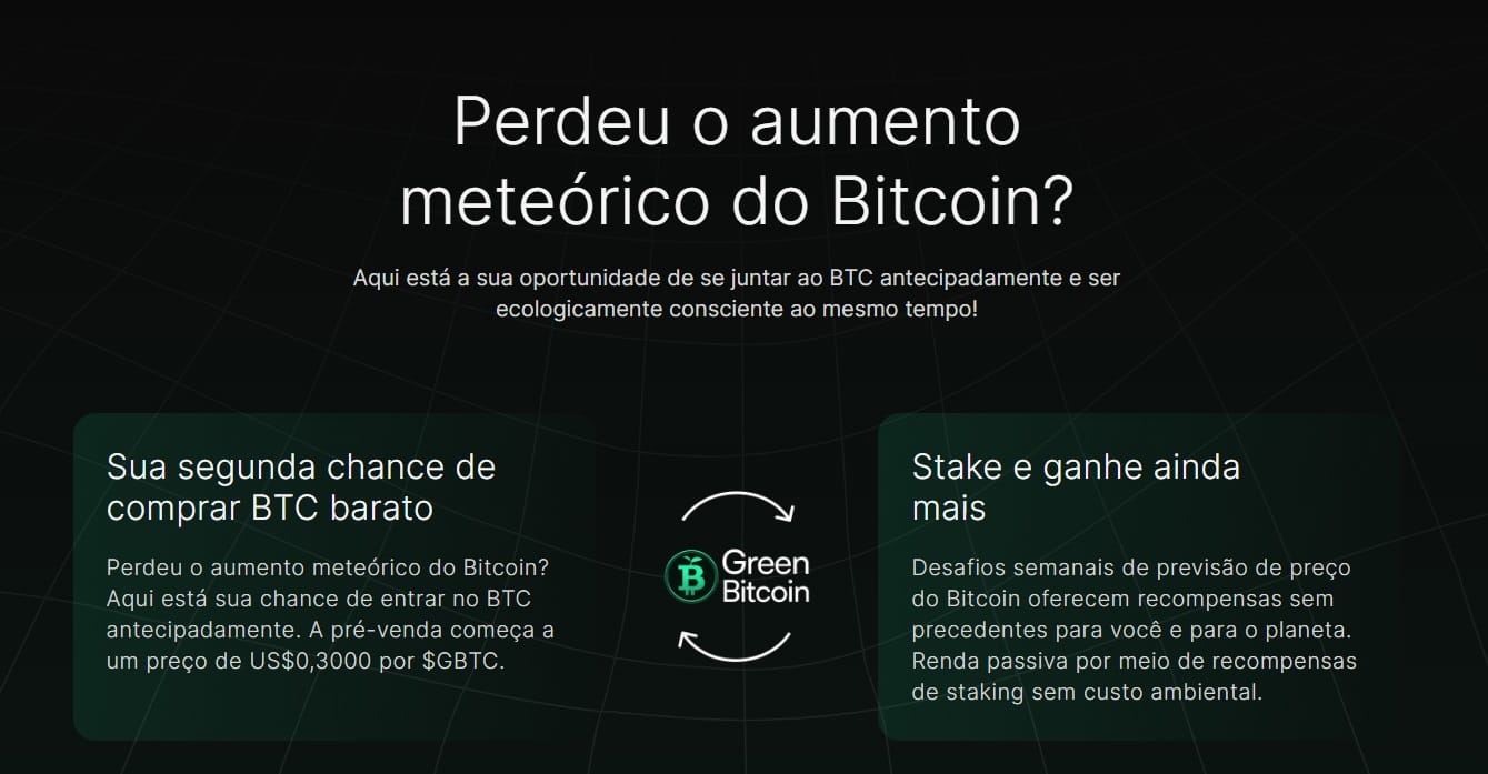 Previsão de preço do Green Bitcoin