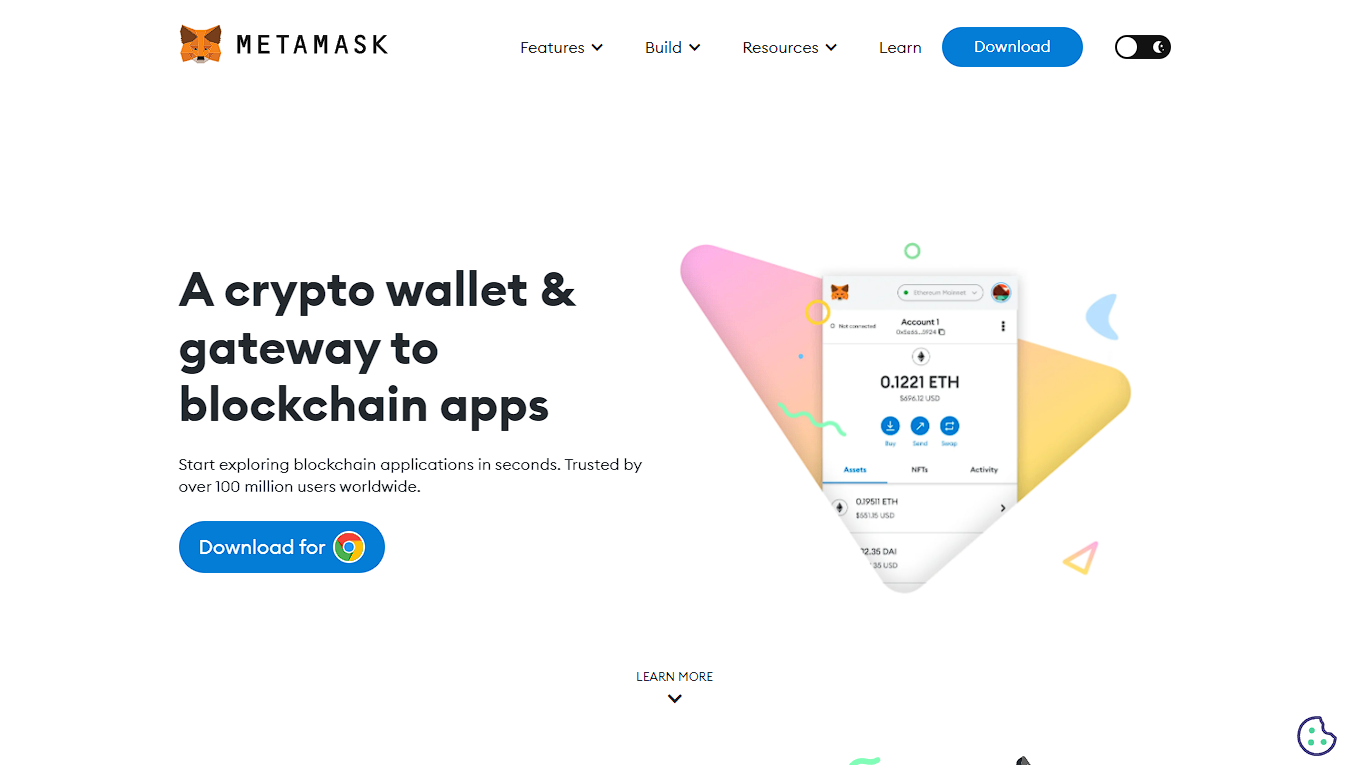 Carteira de criptomoedas MetaMask