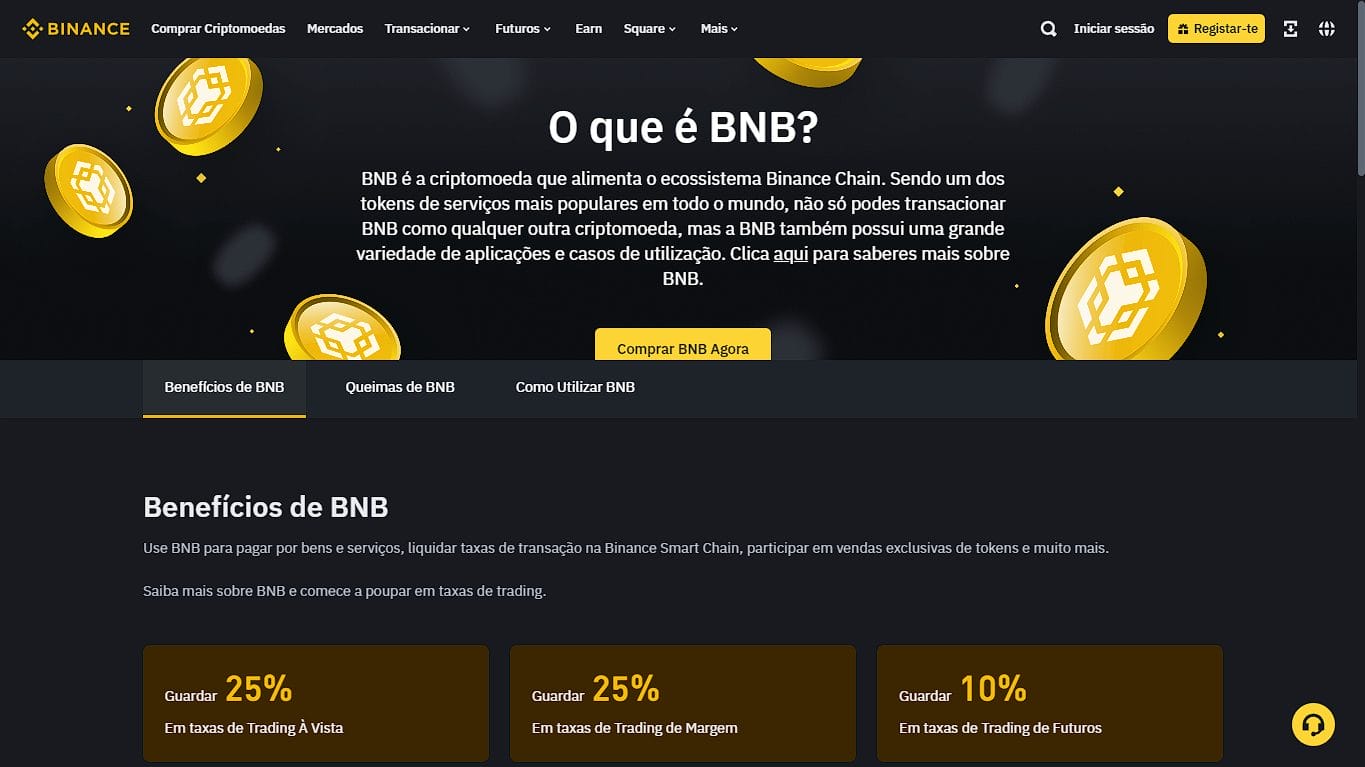Saiba o que é e como comprar BNB