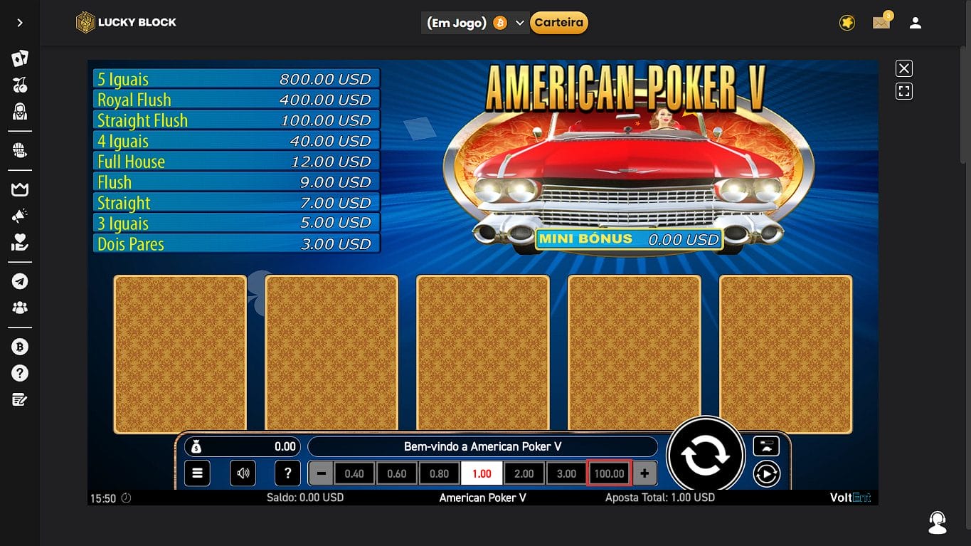 Guia para jogar crypto poker na Lucky Block