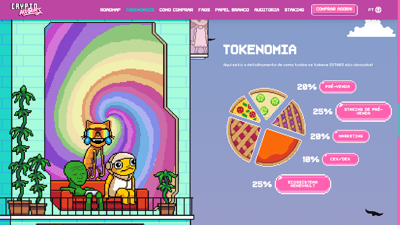 Conheça a tokenomia do projeto e onde comprar Crypto All-Stars
