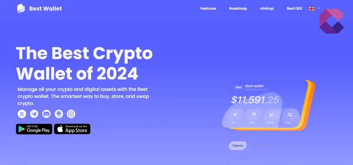 best wallet kryptoplånbok hemsida