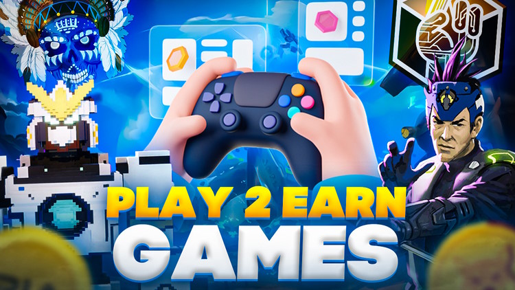 Play to Earn Games 2026: So verdient man Play 2 Earn Token