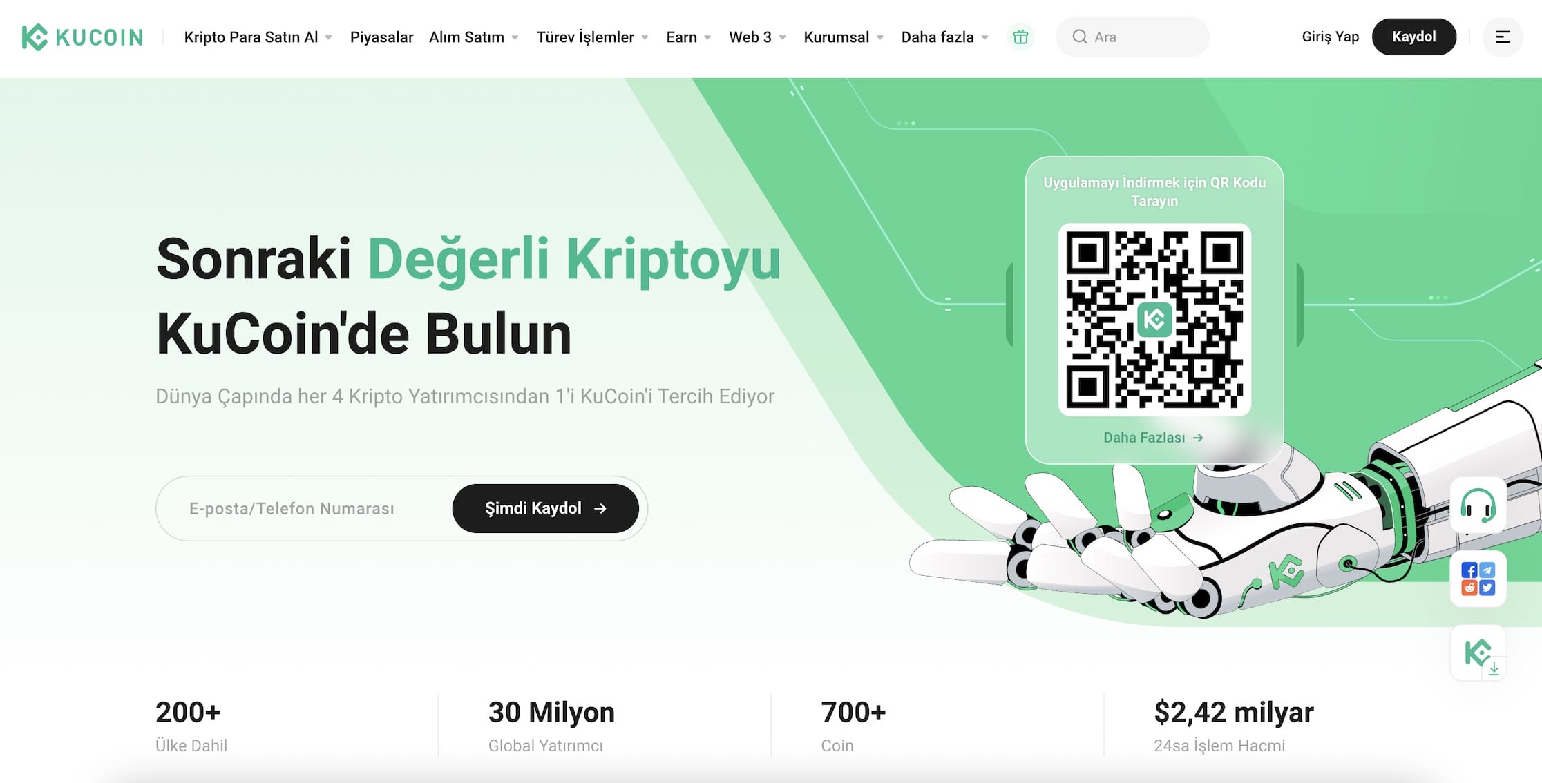 kucoin referans kodu ana sayfa