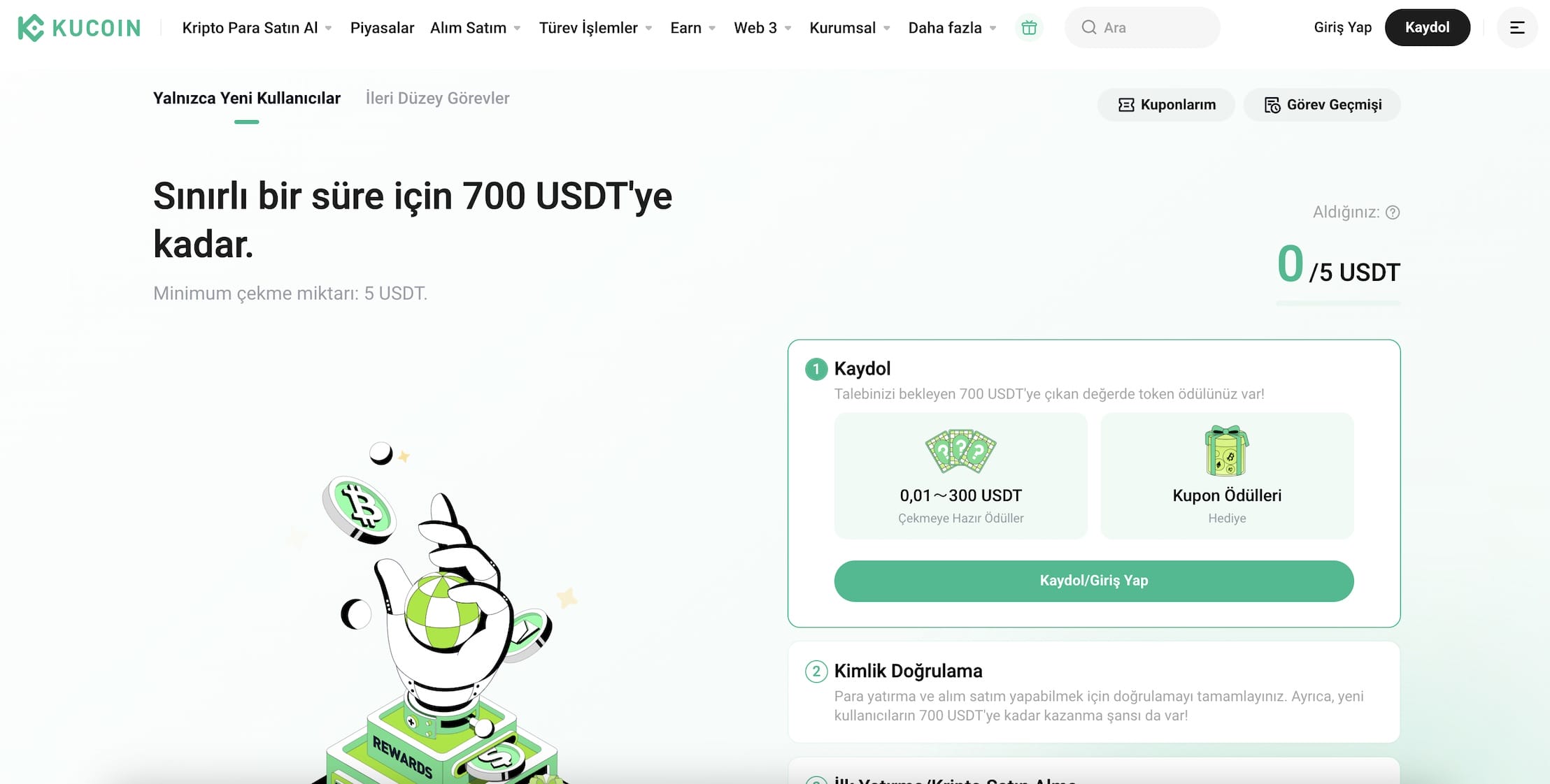 kucoin referans kodu odulleri