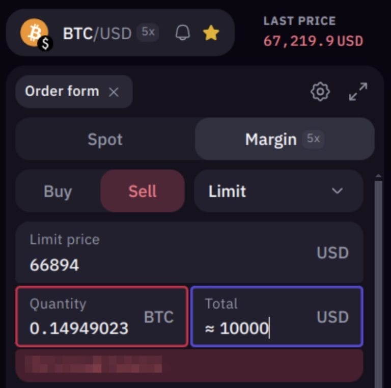 BTC/USD