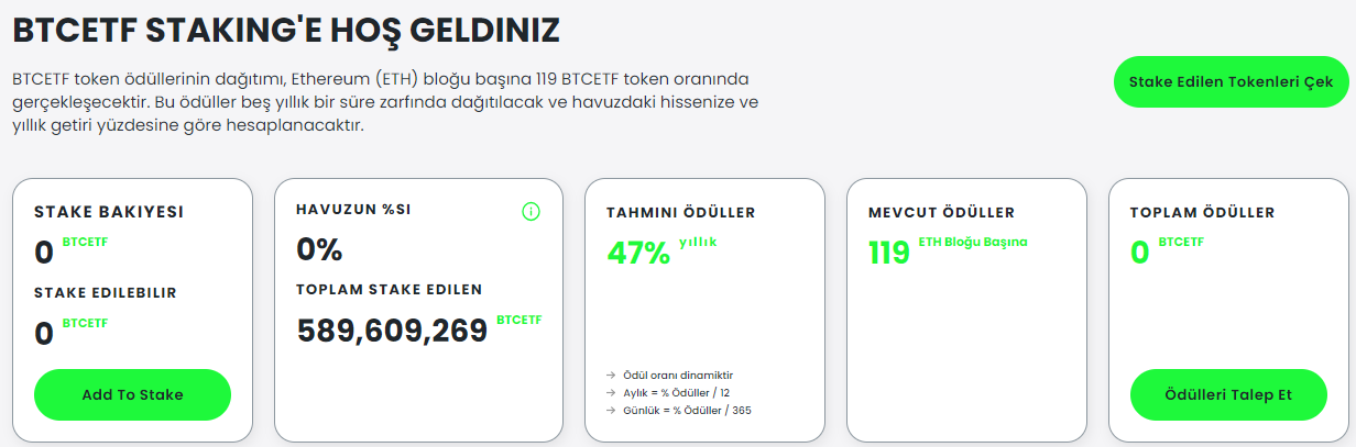 BTC staking