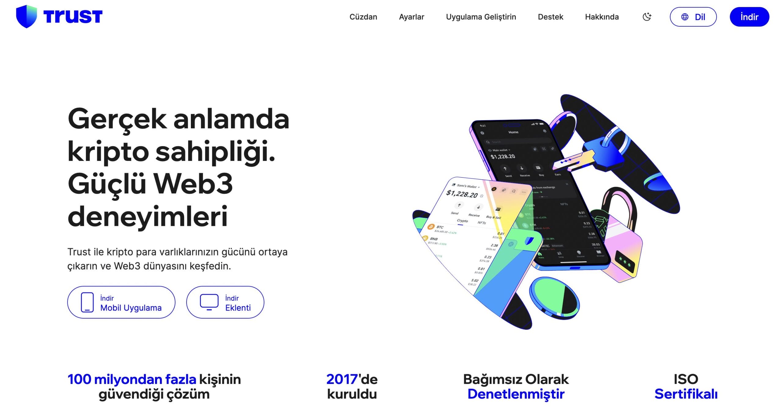 trust wallet en iyi ethereum cüzdanları