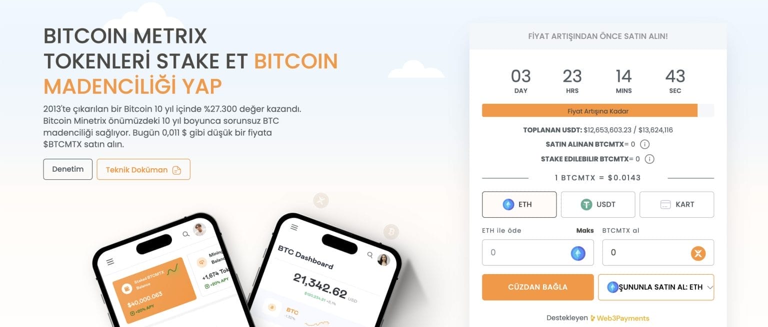 En İyi Kripto Yield Farming Platformları Bitcoin Minetrix