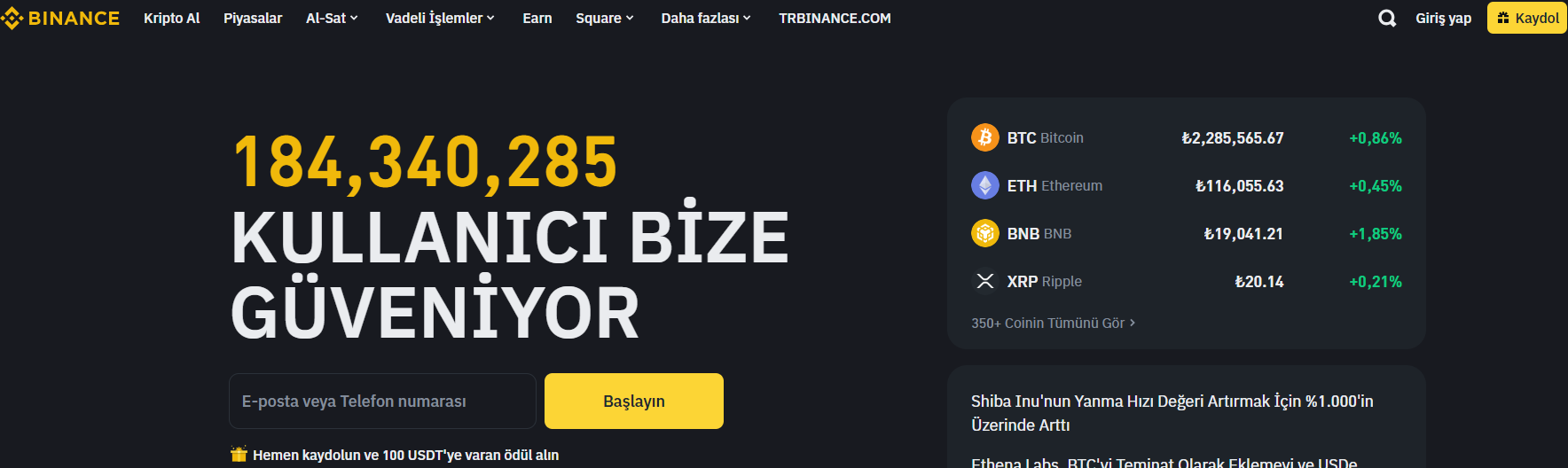 BNB nereden alınır