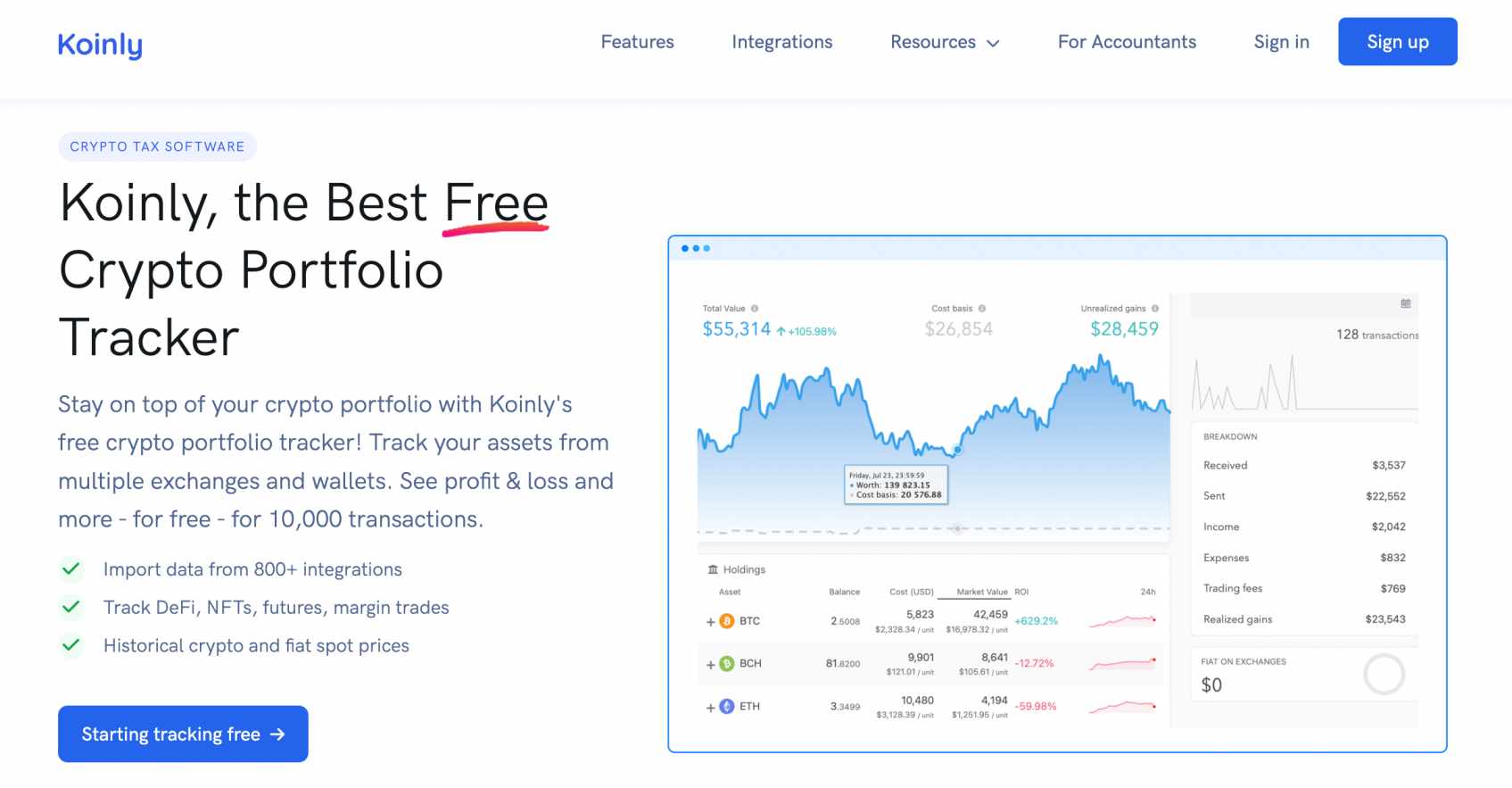 en iyi kripto portföy takip platformları koinly