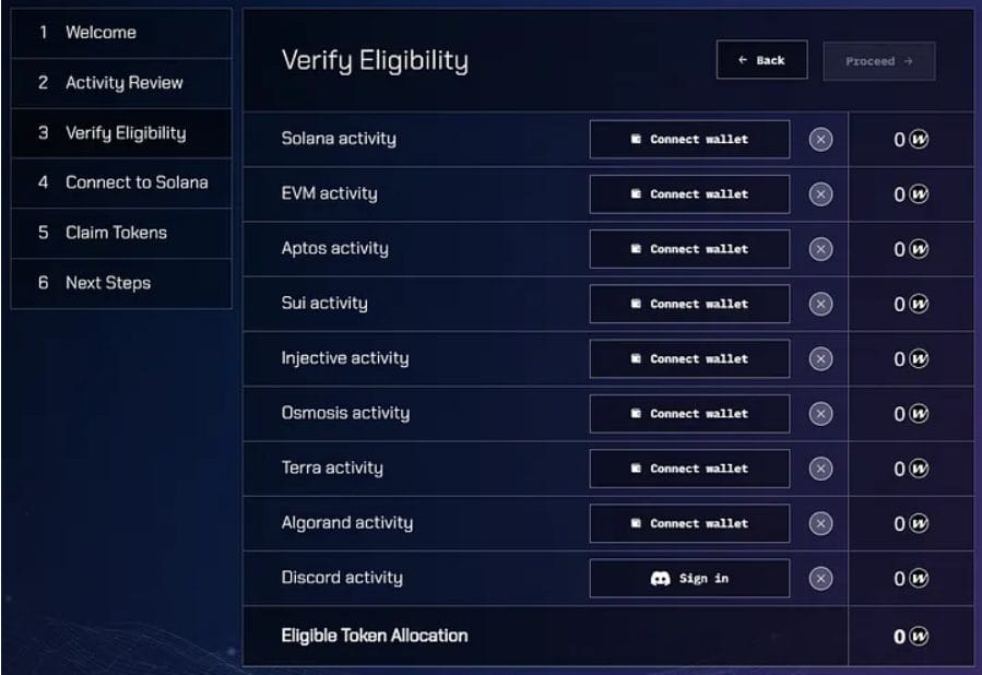 wormhole airdrop nasıl alınır