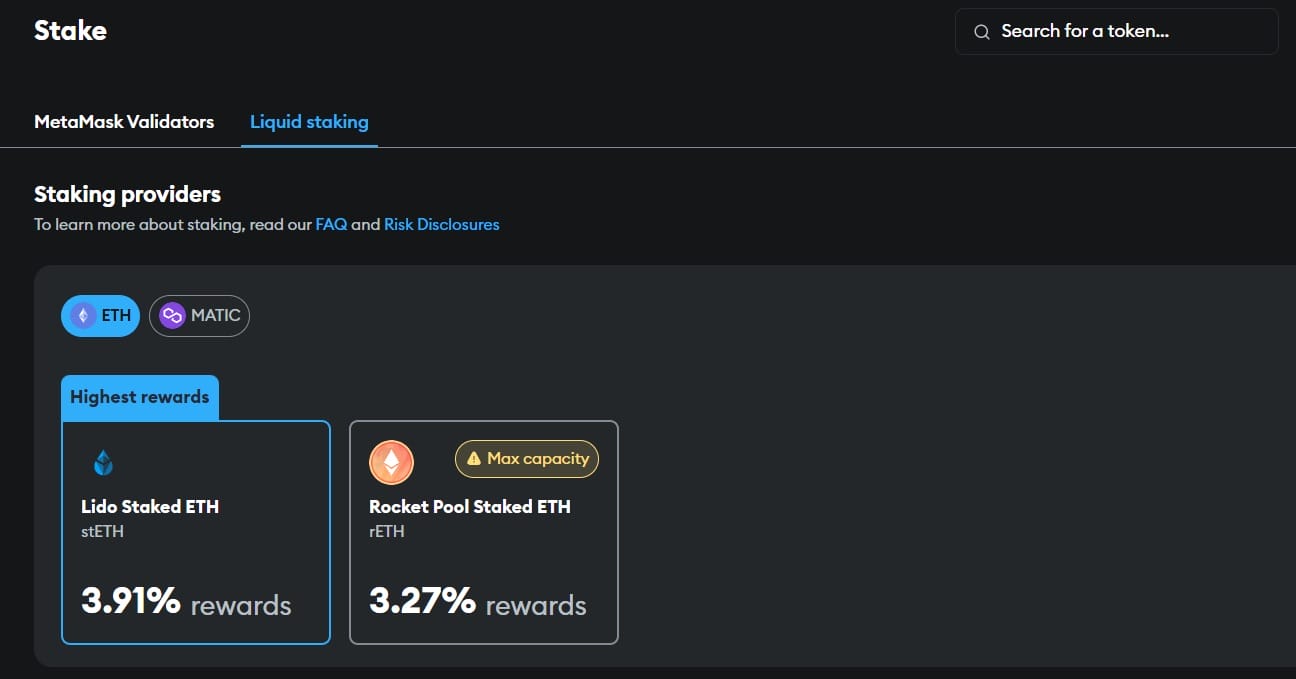 ETH Stake Edin