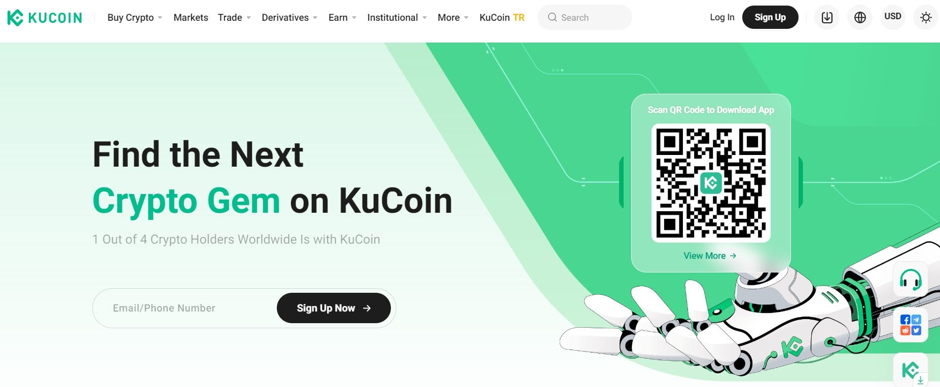 kucoin en büyük kripto borsaları