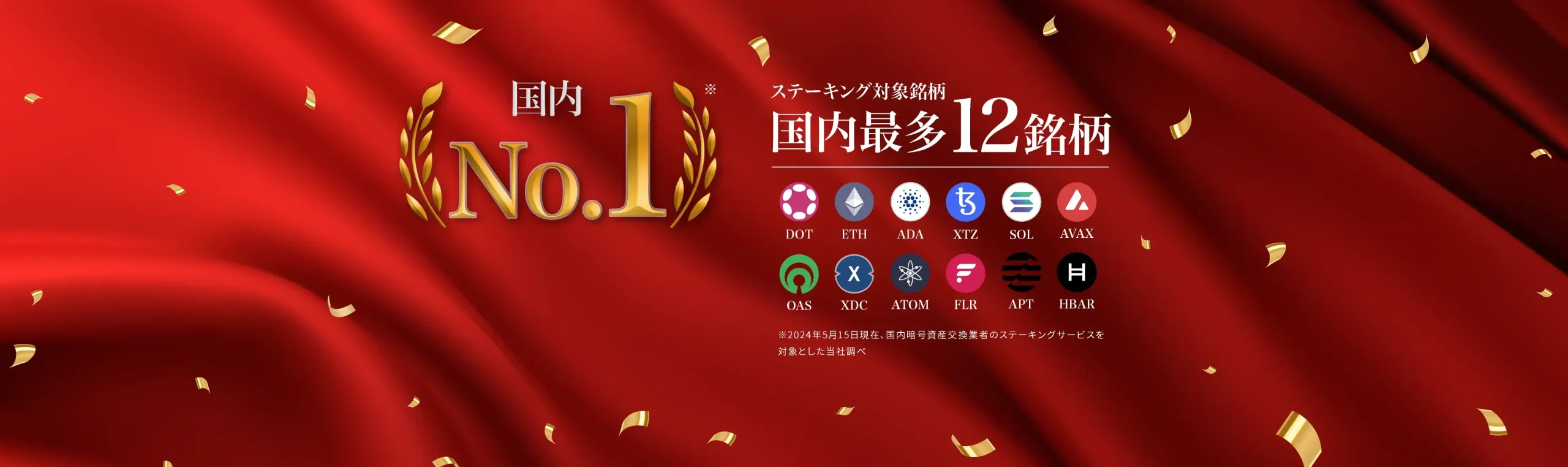 SBI VCトレードの公式サイトのステーキング画像