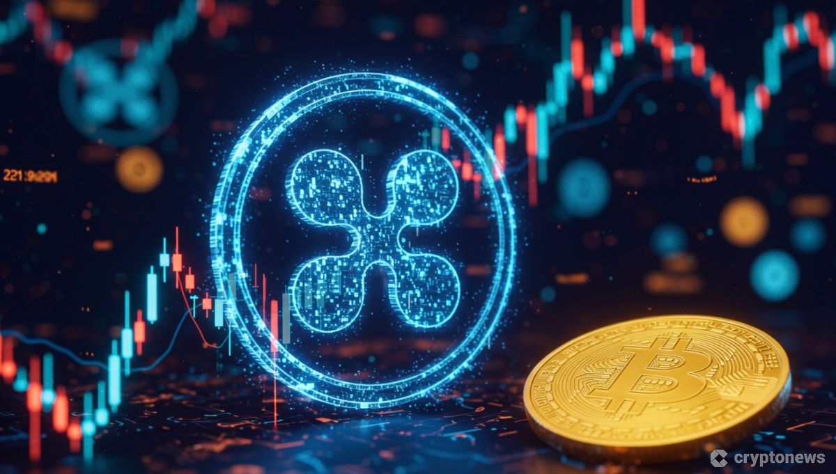 仮想通貨XRPの清算状況とBTCBULLトークンの図