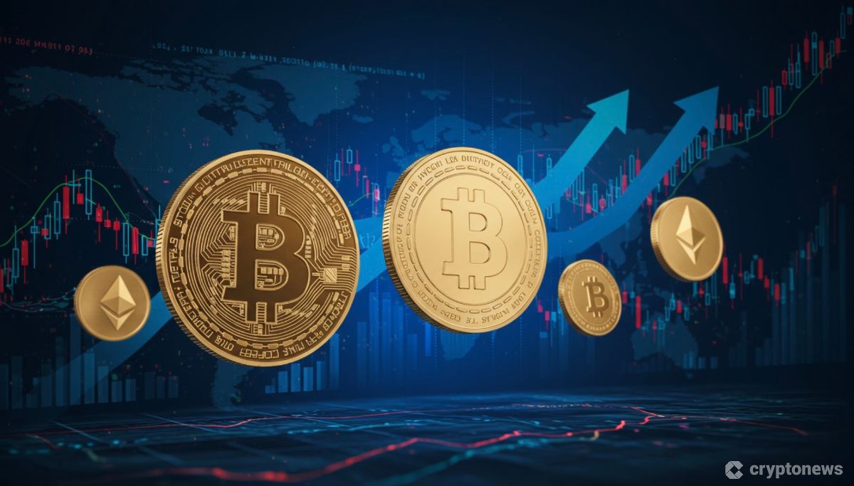 注目の仮想通貨Solaxy （SOLX）と変動する暗号資産市場の図
