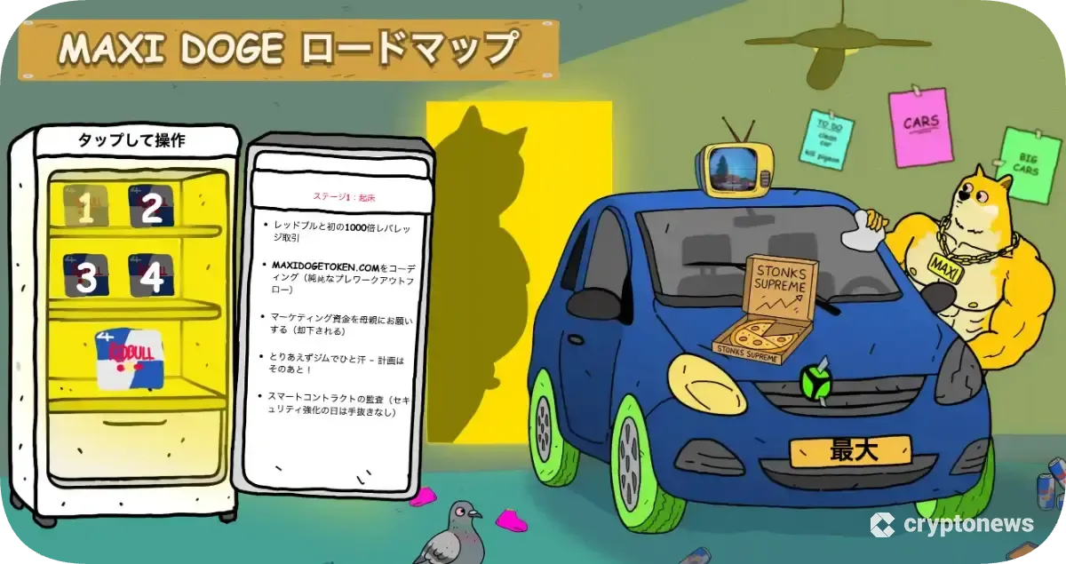 Maxi Dogeロードマップ
