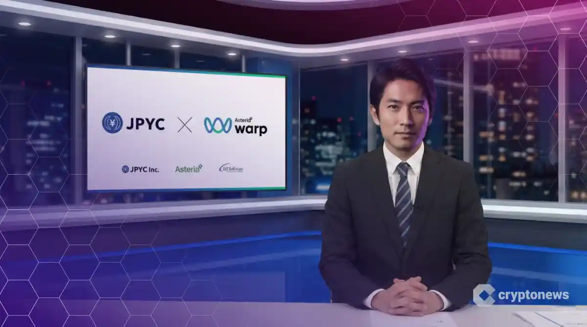 日本円ステーブルコインJPYCを持つ日本のビジネスエグゼクティブとデジタルゲートウェイ