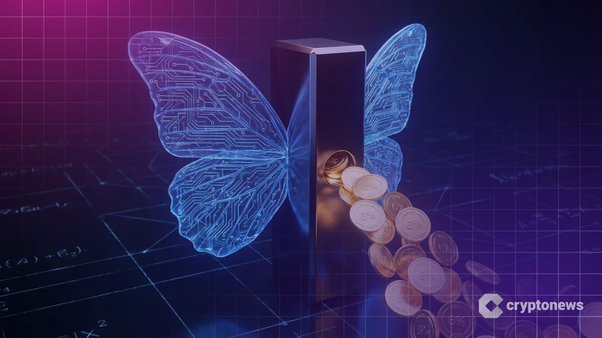 BitwiseとMorphoが融合しUSDCの利回りを生み出すデジタルなイメージ
