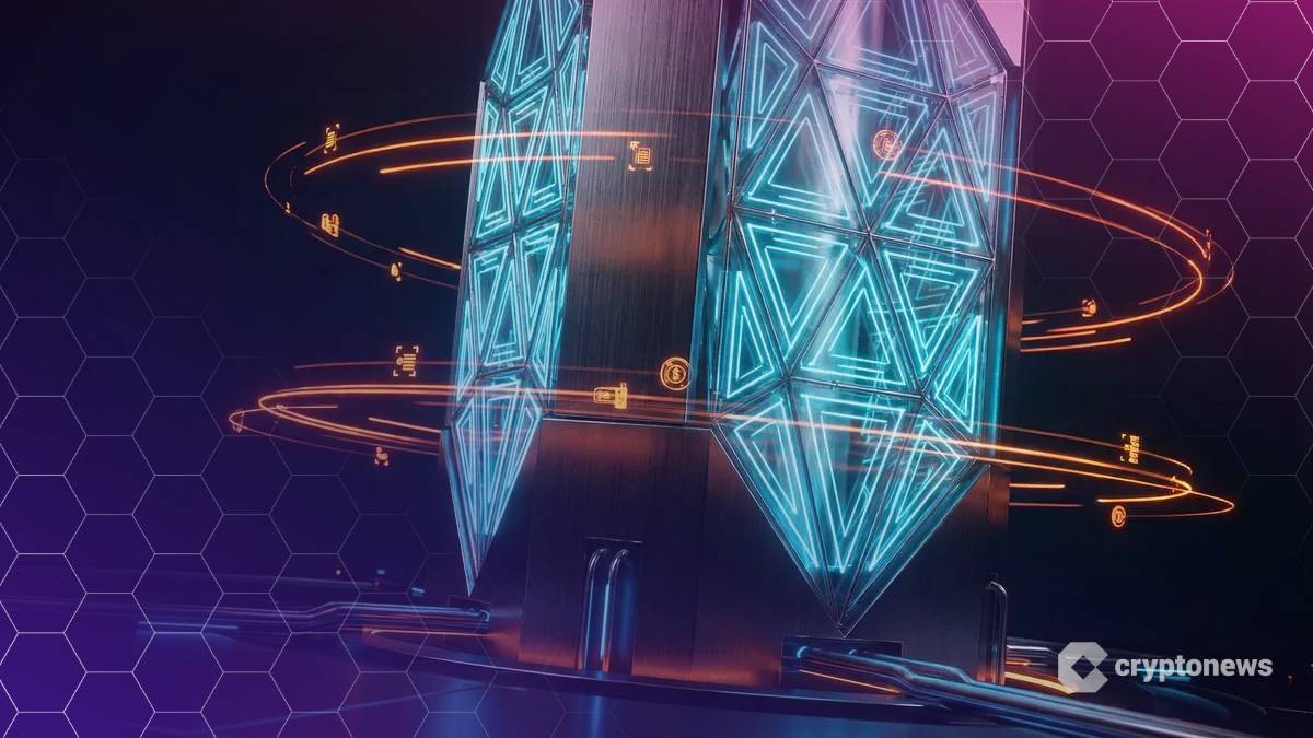 SBIとStartaleの新ブロックチェーン「Strium」のイメージ。金融とAIの融合