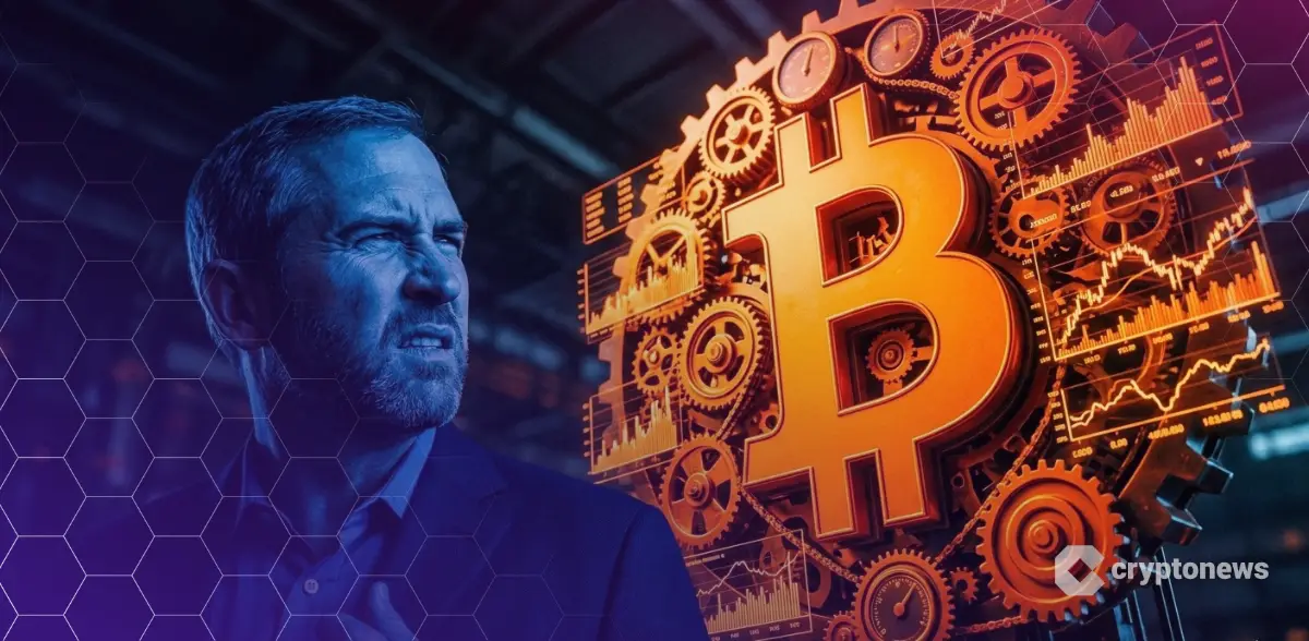 ビットコイン戦略を批判するリップルCEOのイメージ
