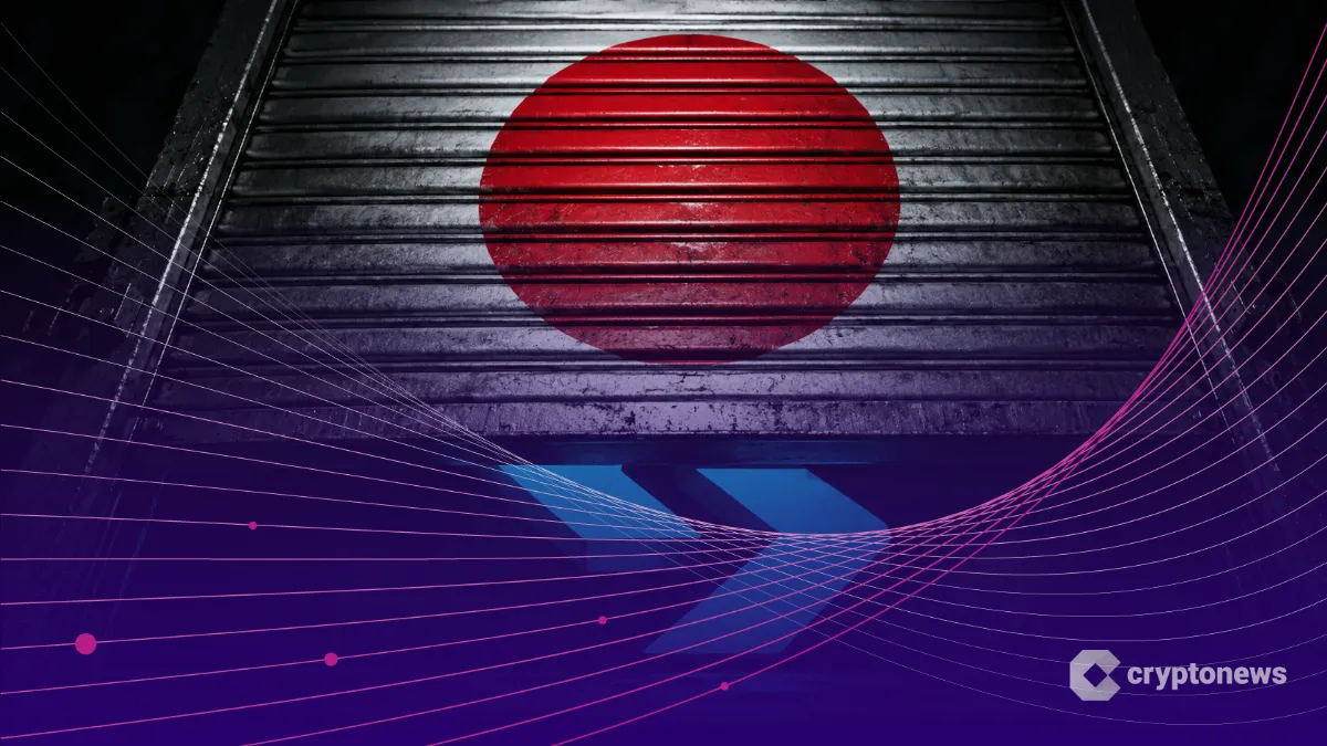 Bitgetの日本市場撤退と新規登録停止を象徴する画像