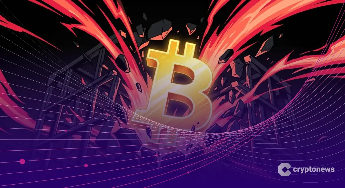 ビットコインが6週間のレンジを上抜け、7万9000ドルを突破する力強い上昇のイメージ