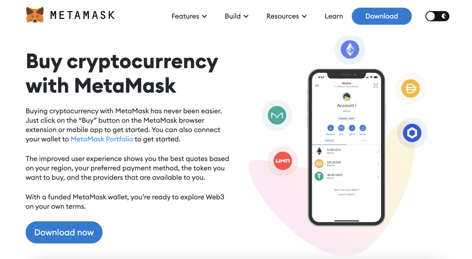 5th Scape token kopen met MetaMask