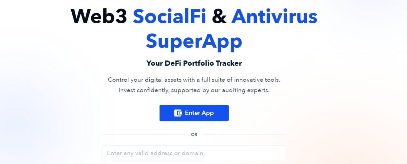 de.fi tracker voor portfolio